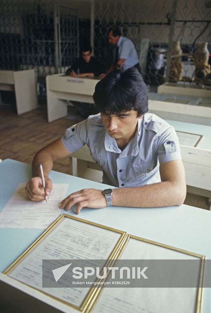 Vocational training state farm in Armenia's Lori Region