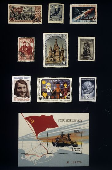 Collection of stamps