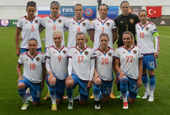 Football. UEFA Women's EURO 2017 quialifier. Russia vs. Turkey