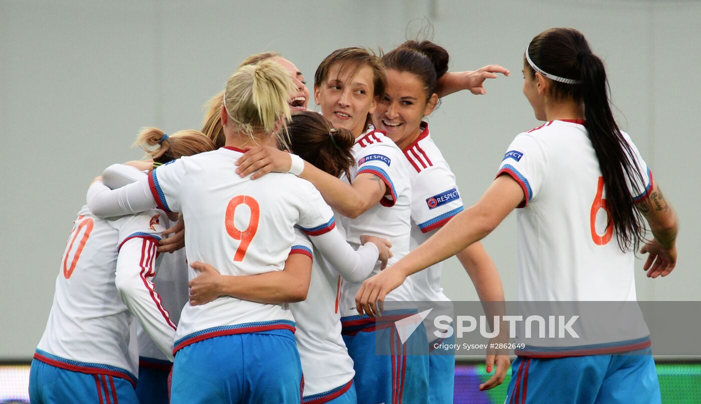 Football. UEFA Women's EURO 2017 quialifier. Russia vs. Turkey