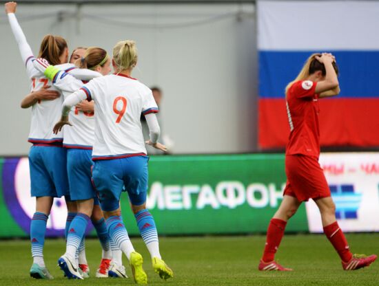 Football. UEFA Women's EURO 2017 quialifier. Russia vs. Turkey