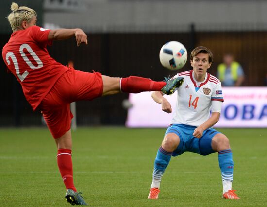 Football. UEFA Women's EURO 2017 qualifier. Russia vs. Turkey