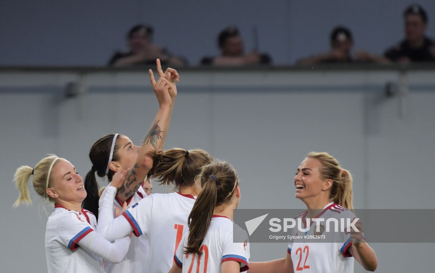 Football. UEFA Women's EURO 2017 quialifier. Russia vs. Turkey