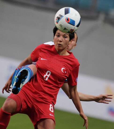 Football. UEFA Women's EURO 2017 quialifier. Russia vs. Turkey