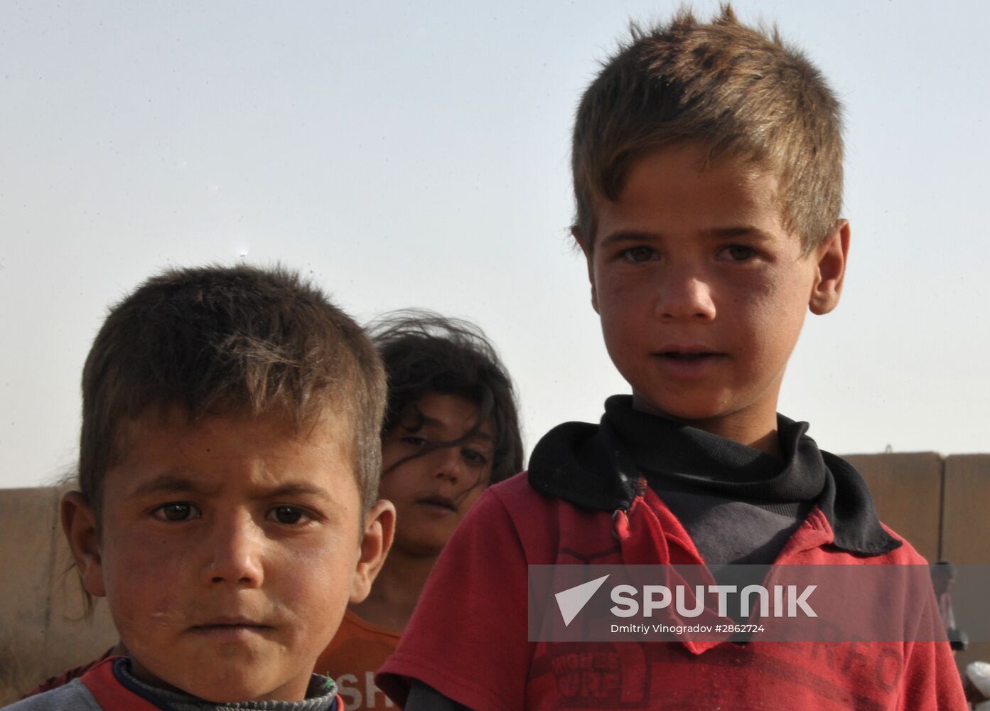 Refugees from ISIL-occupied lands come to Kirkuk in Iraq