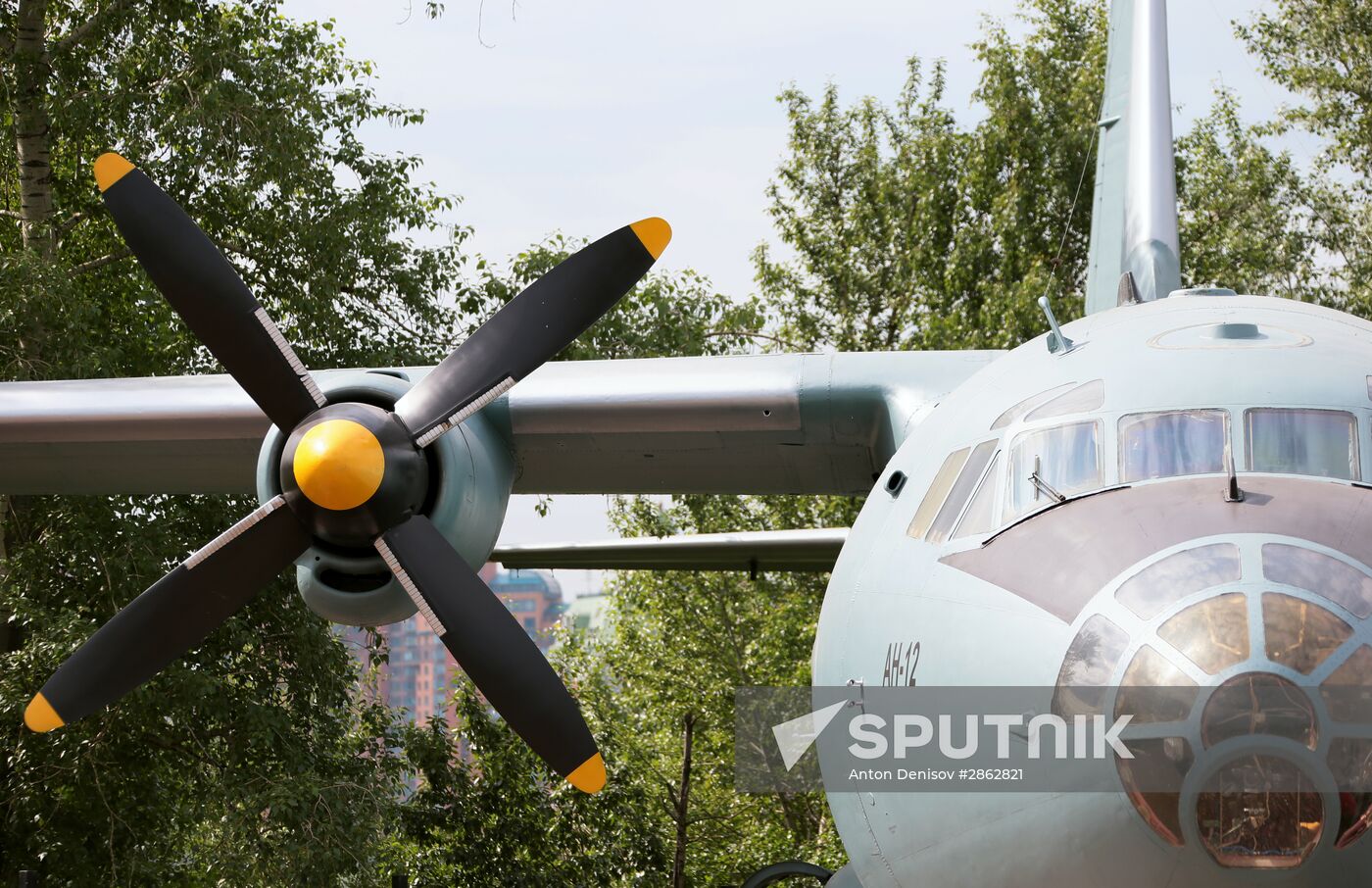 An-12 military transport aircraft donated to museum