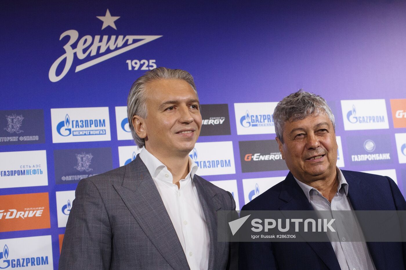 Zenit Head Coach introduced in St. Petersburg