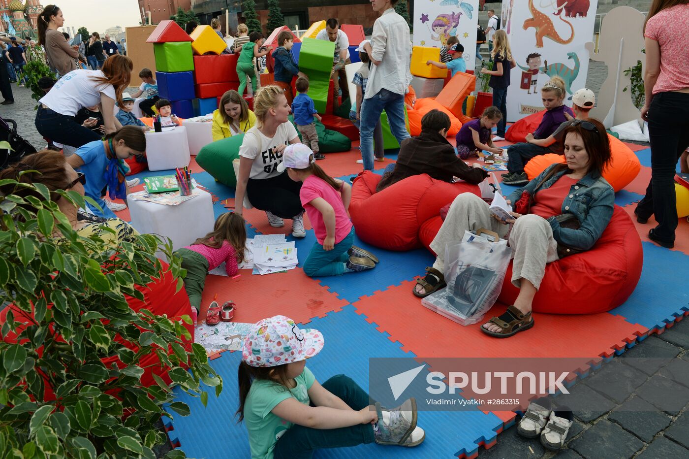 Books of Russia 2016 Festival on Red Square