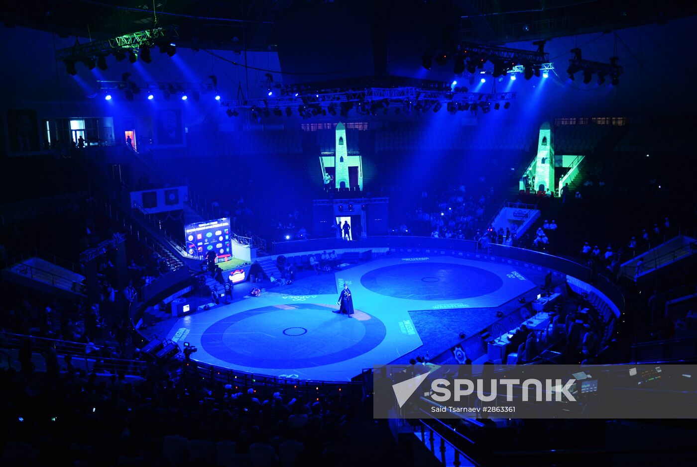 Russian National Greco-Roman Wrestling Championships. Day one