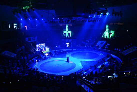 Russian National Greco-Roman Wrestling Championships. Day one