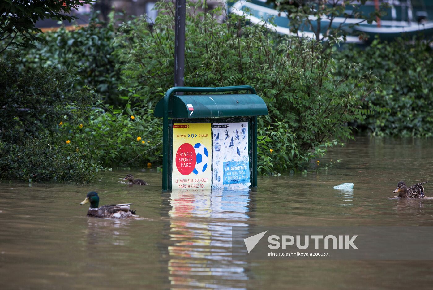 Flood in Paris