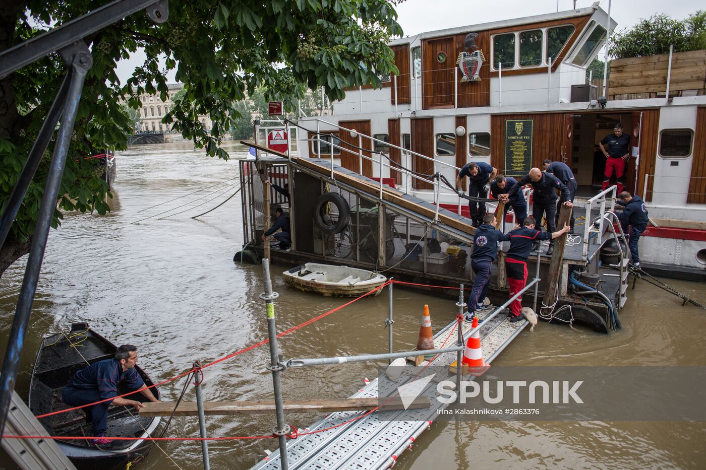 Flooding in Paris