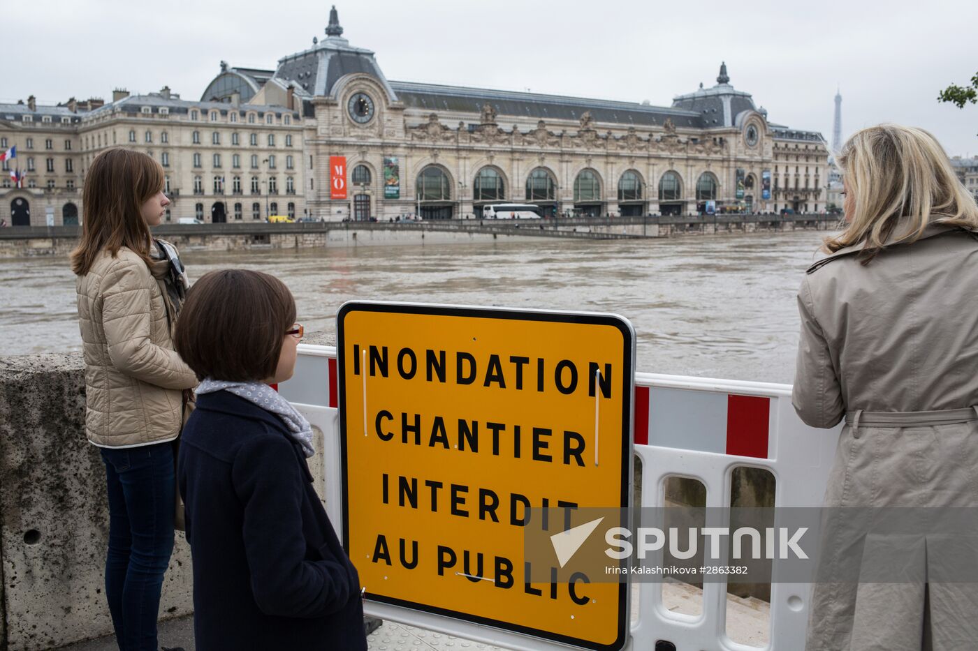 Flooding in Paris