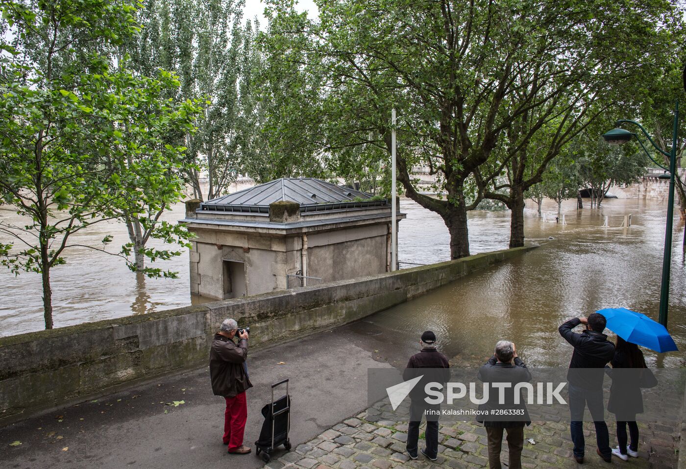 Flooding in Paris