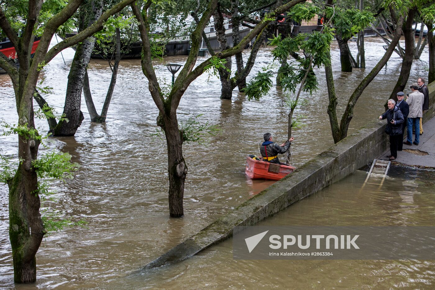 Flooding in Paris
