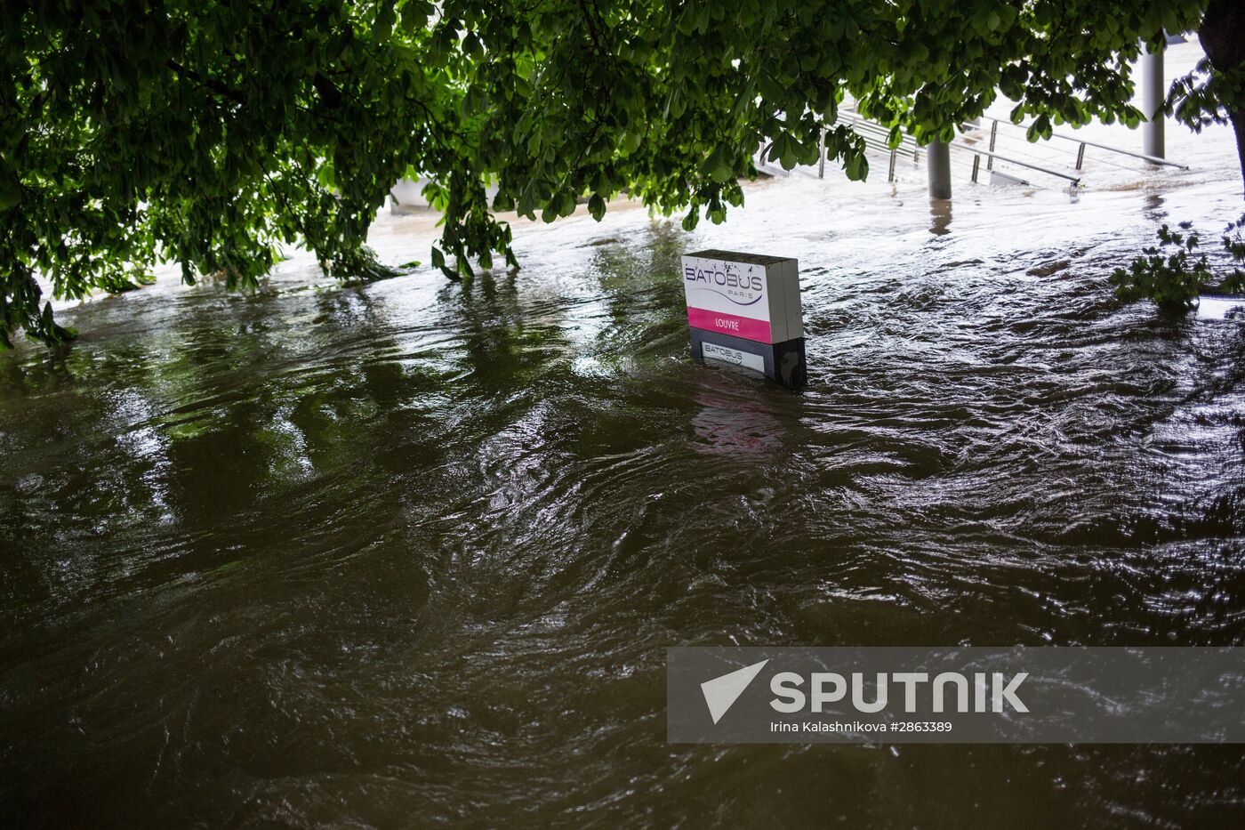 Flooding in Paris