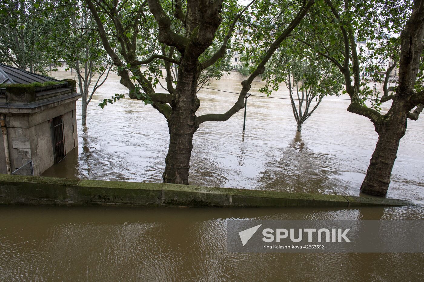 Flooding in Paris