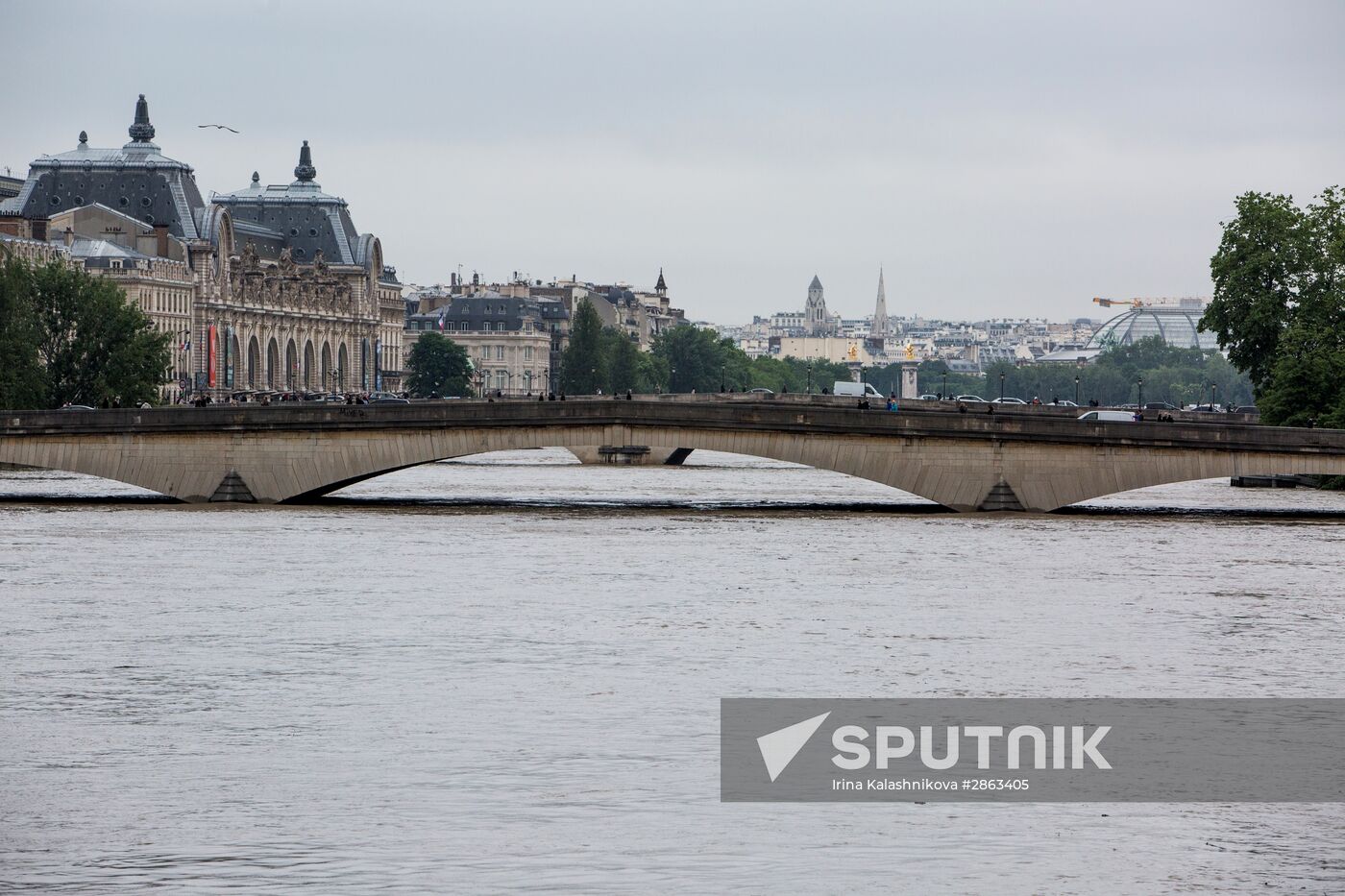 Flooding in Paris
