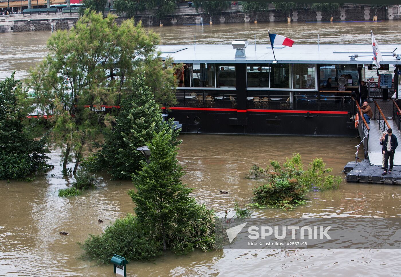 Flooding in Paris