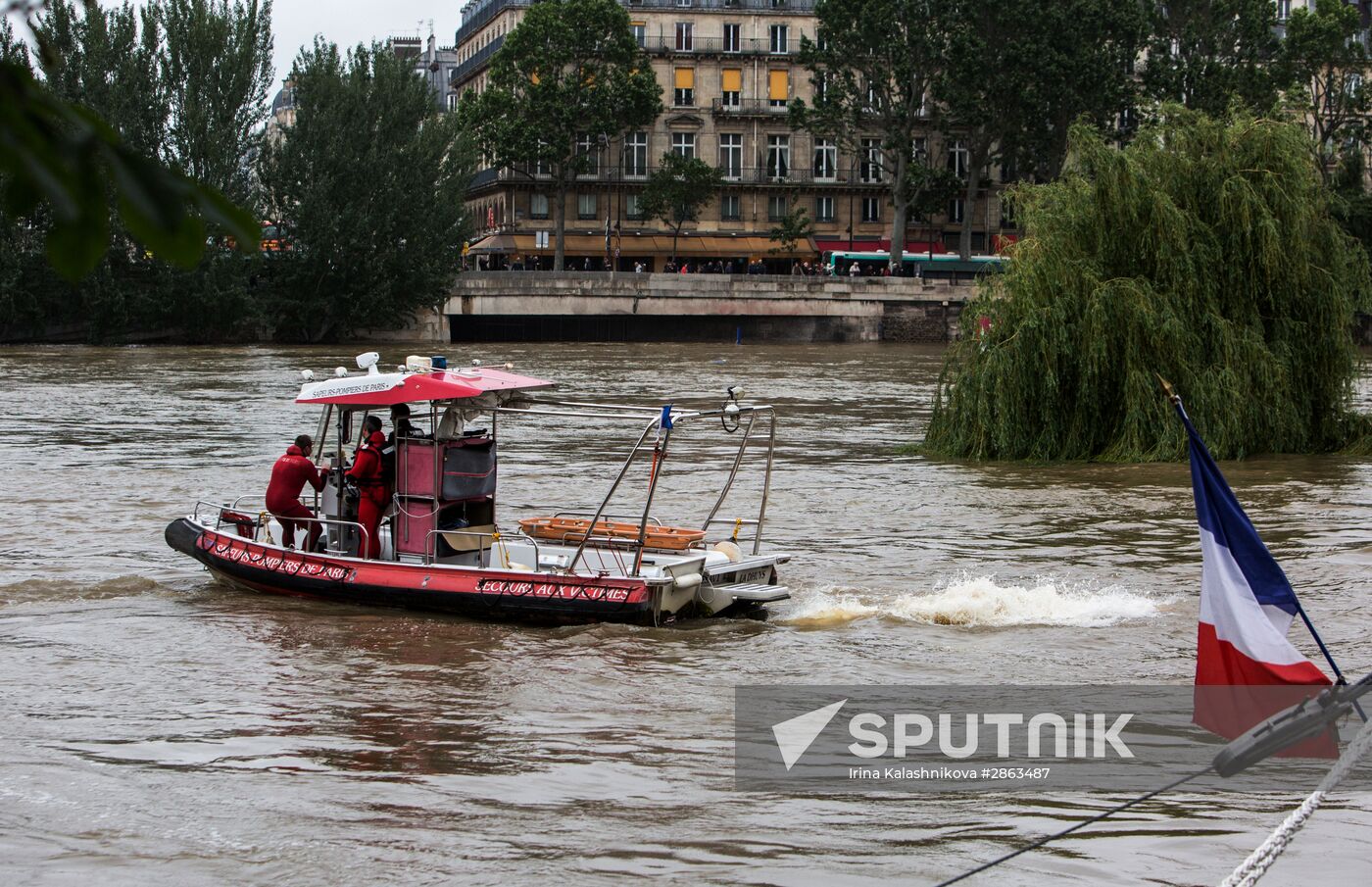 Flooding in Paris