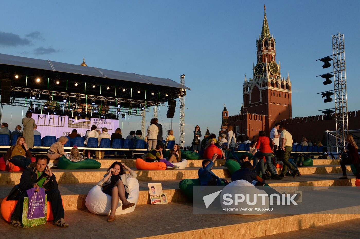 Books of Russia 2016 festival on Red Square