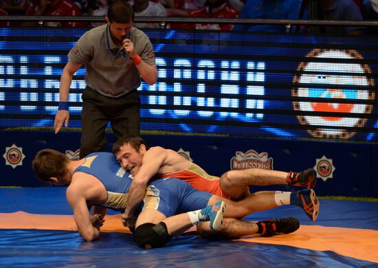 Russian National Greco-Roman Wrestling Championships. Day 1