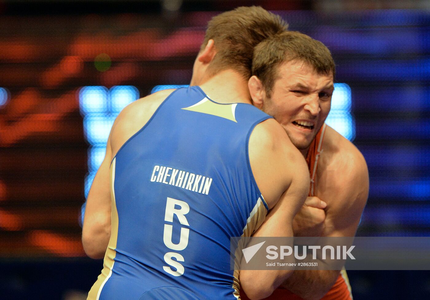 Russian National Greco-Roman Wrestling Championships. Day 1