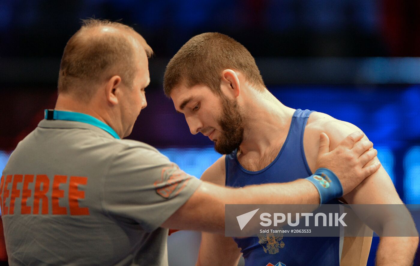 Russian National Greco-Roman Wrestling Championships. Day 1