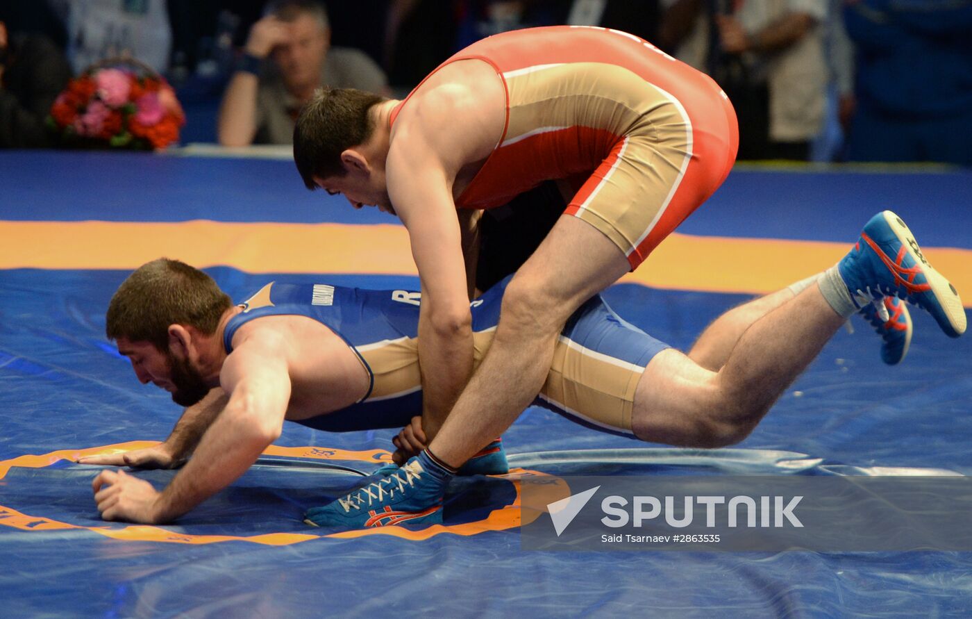 Russian National Greco-Roman Wrestling Championships. Day 1