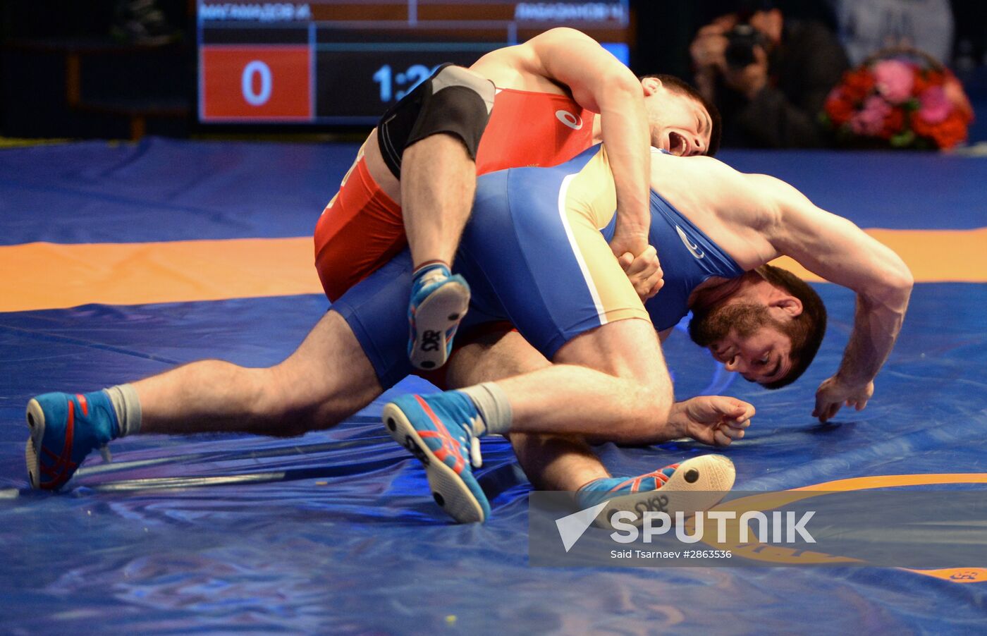 Russian National Greco-Roman Wrestling Championships. Day 1