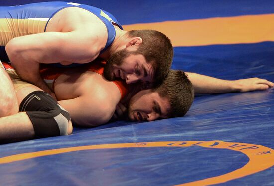 Russian National Greco-Roman Wrestling Championships. Day 1