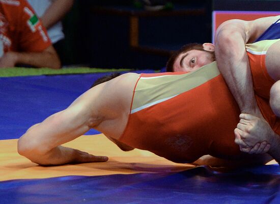 Russian National Greco-Roman Wrestling Championships. Day 1