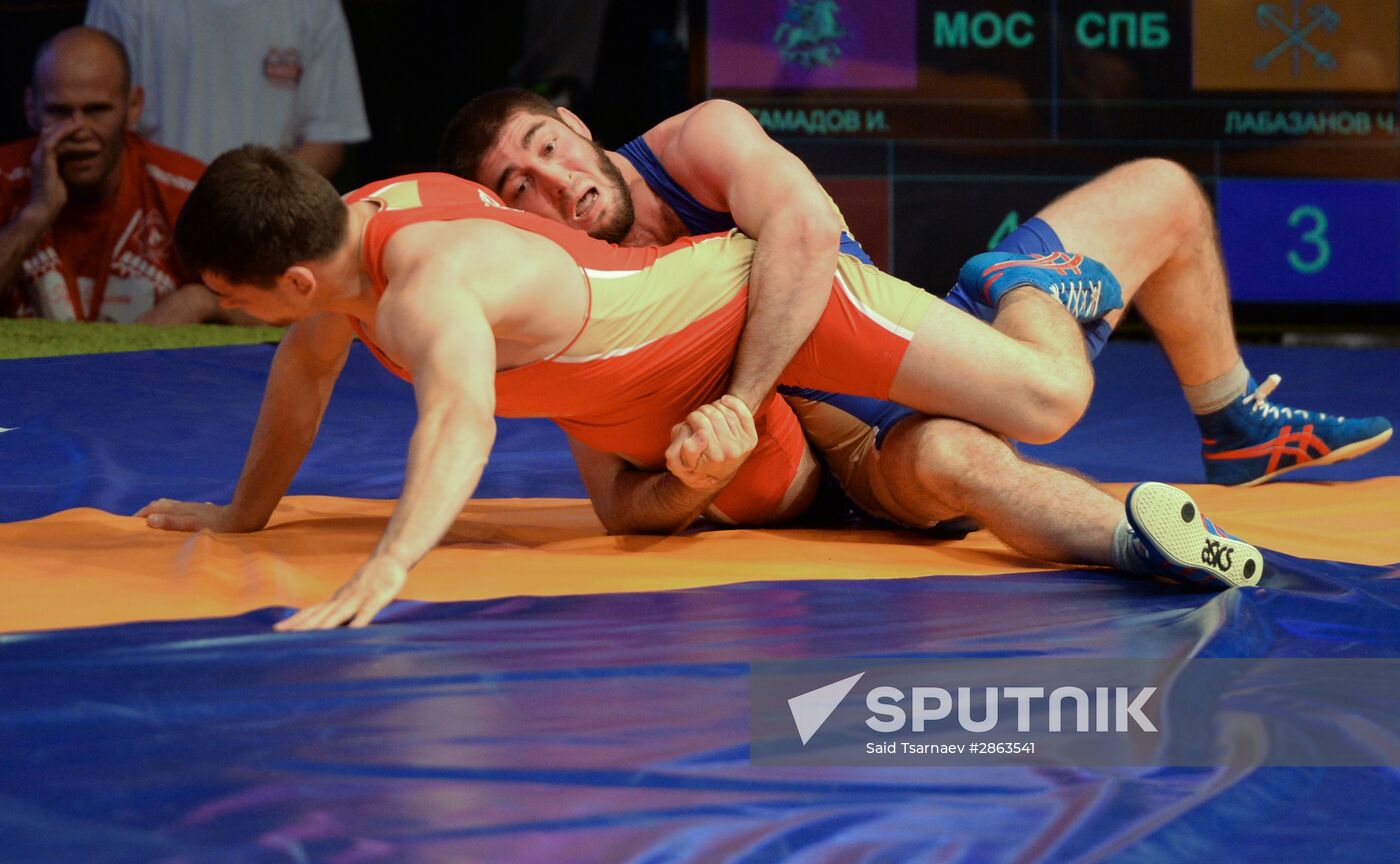 Russian National Greco-Roman Wrestling Championships. Day 1