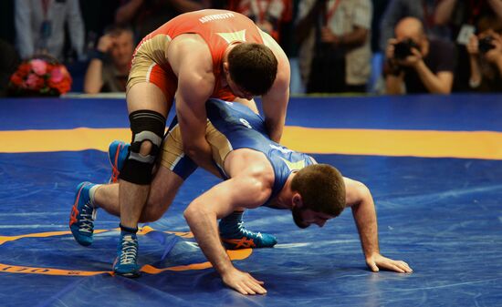 Russian Greco-Roman Wrestling Championships. Day 1