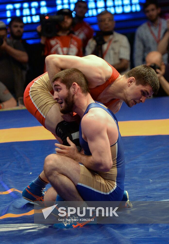 Russian National Greco-Roman Wrestling Championships. Day 1