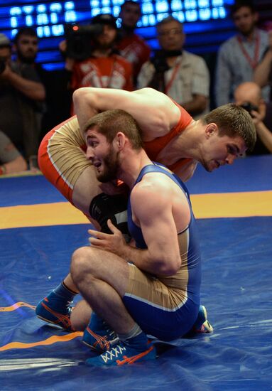 Russian National Greco-Roman Wrestling Championships. Day 1