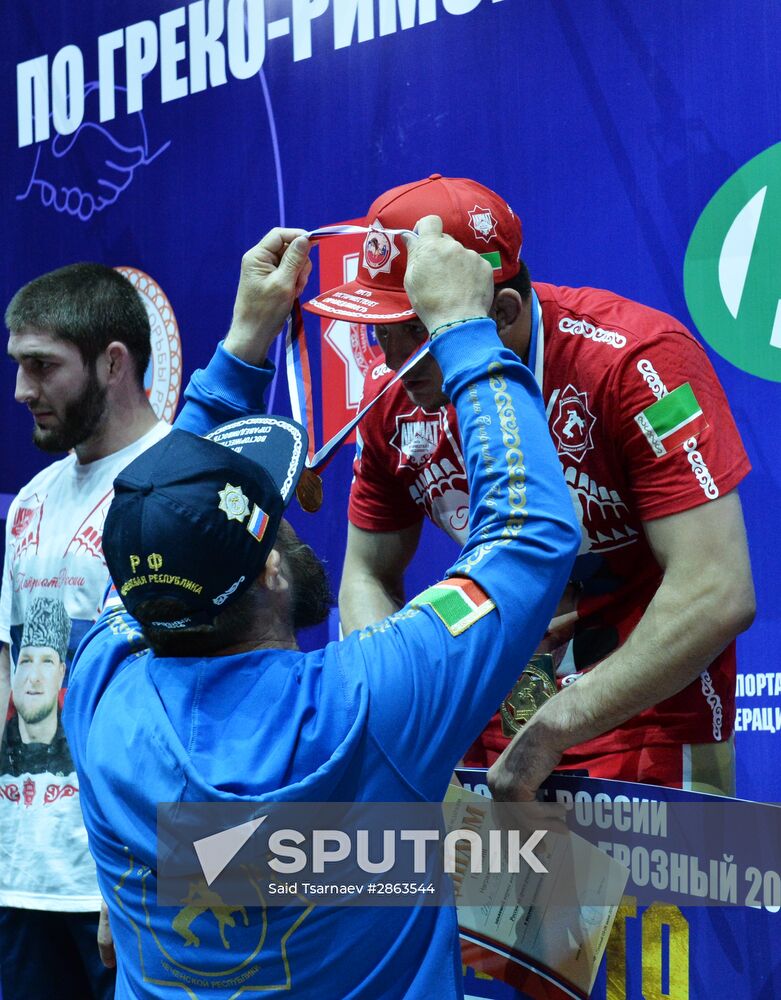 Russian National Greco-Roman Wrestling Championships. Day 1