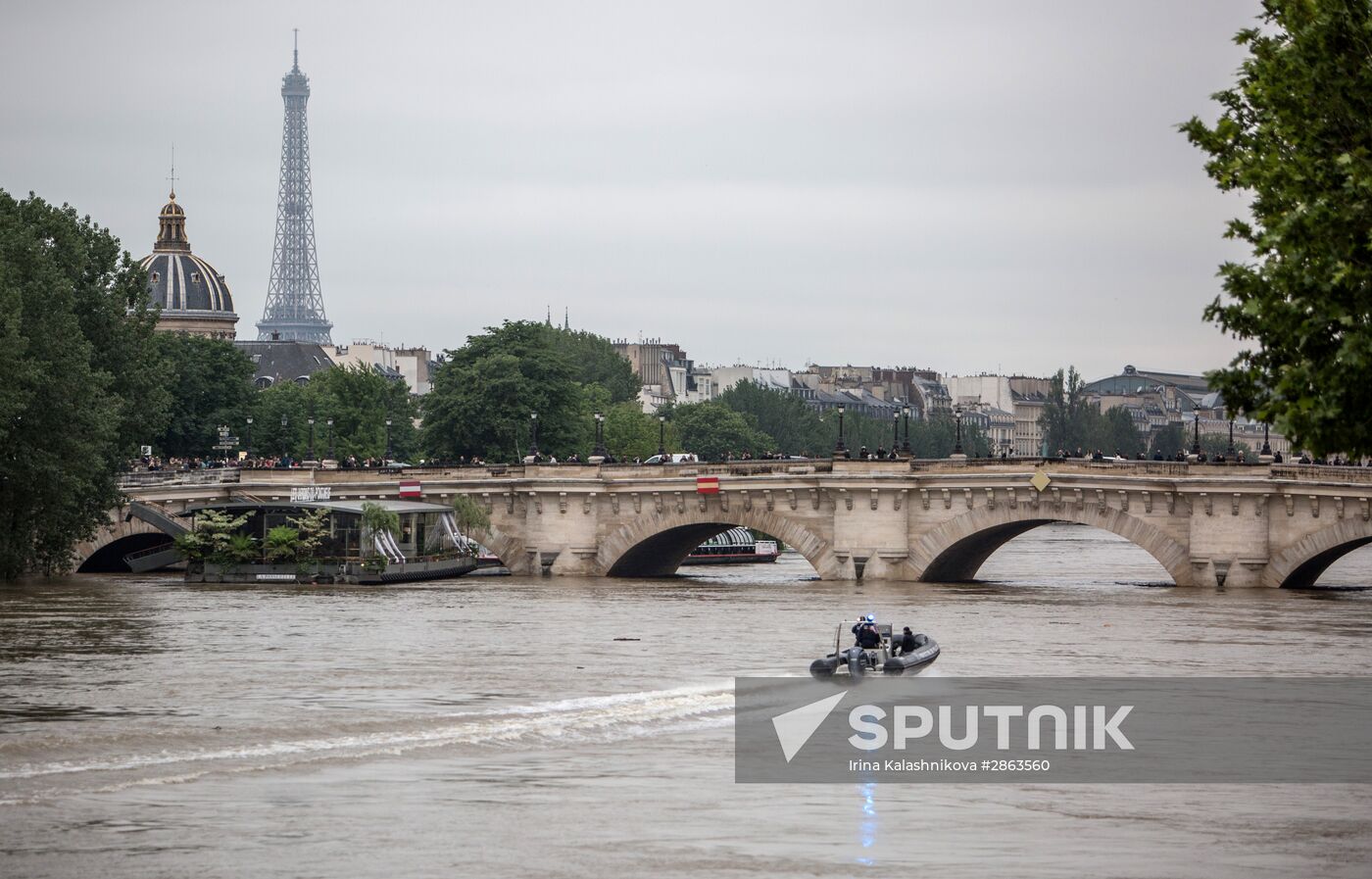 Flooding in Paris