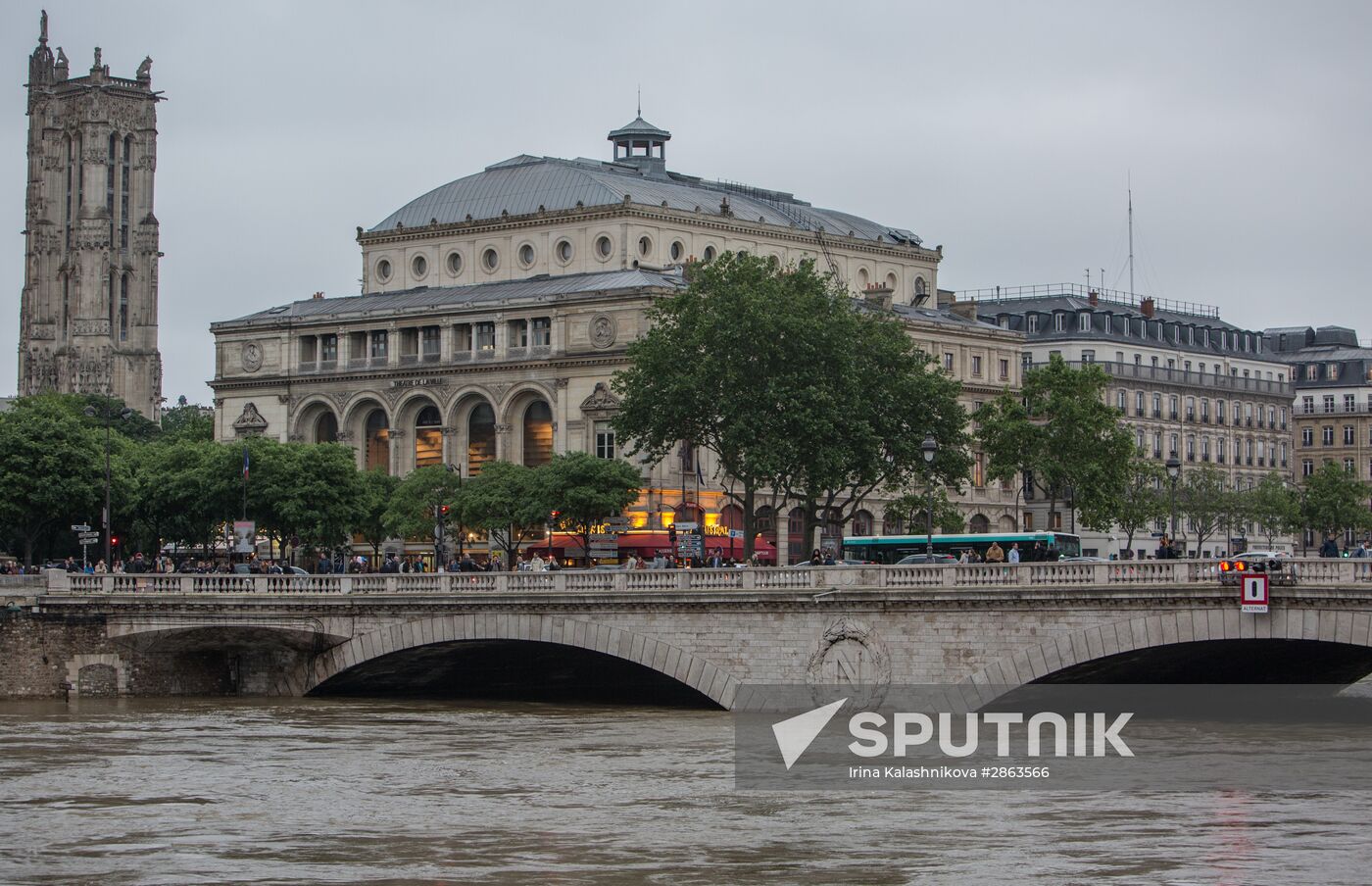 Flooding in Paris