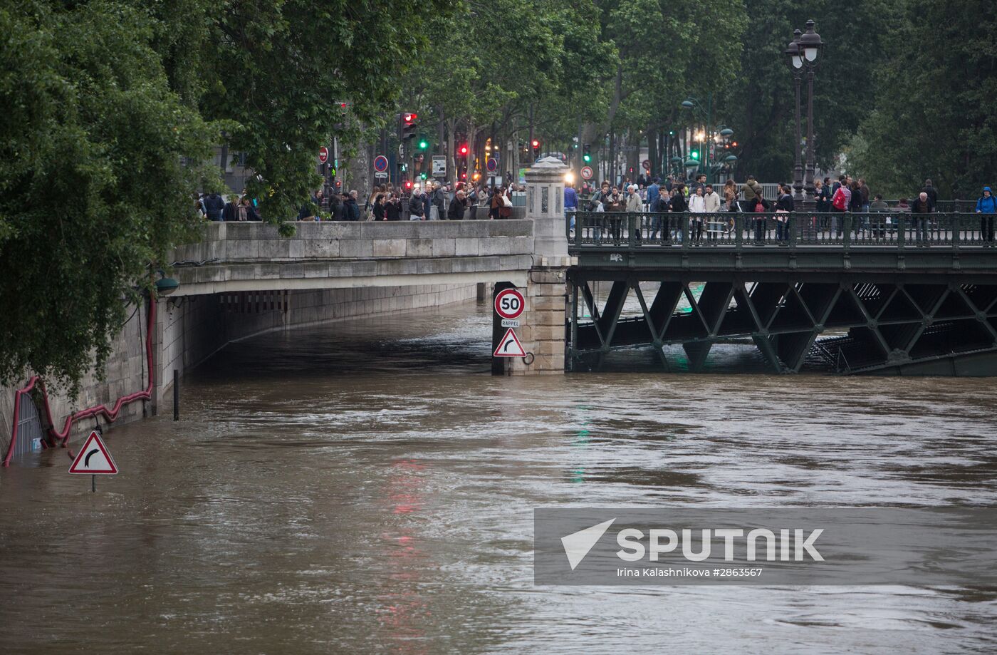 Flooding in Paris