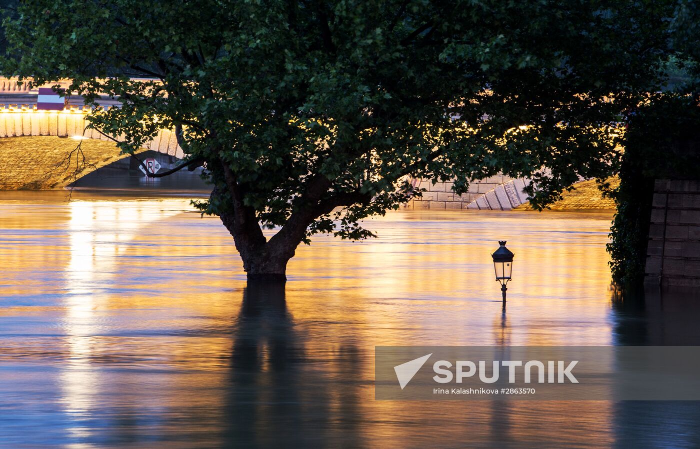 Flooding in Paris