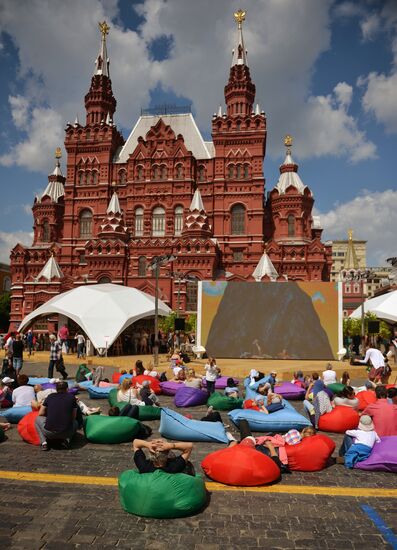 Red Square book festival. Day Two