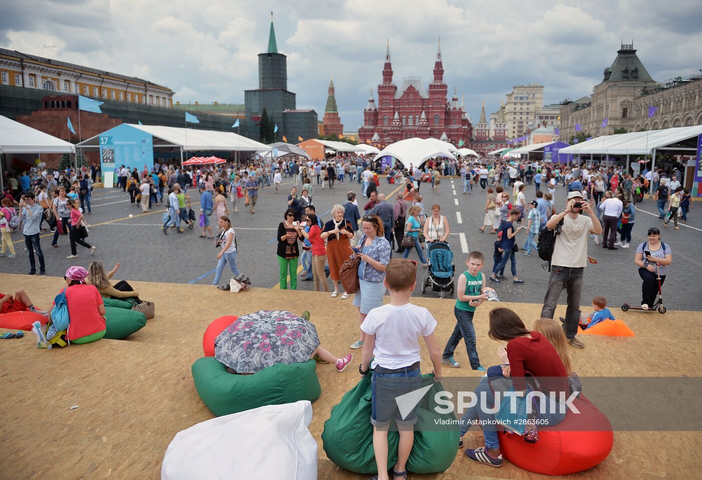 Red Square book festival. Day Two