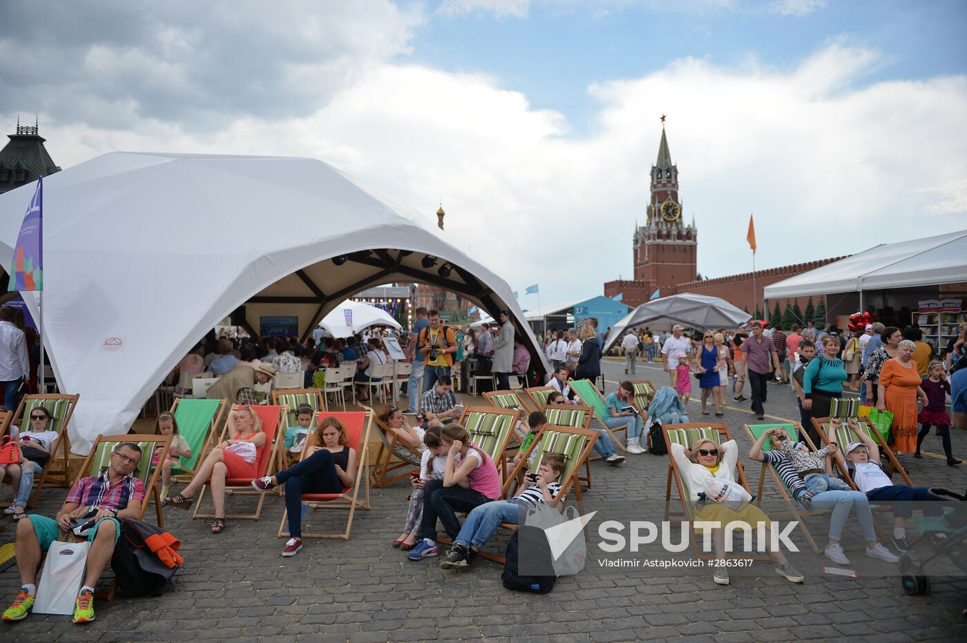 Red Square book festival. Day Two