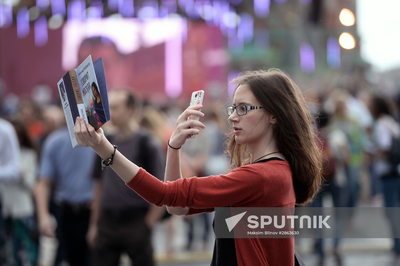 Red Square book festival. Day Two