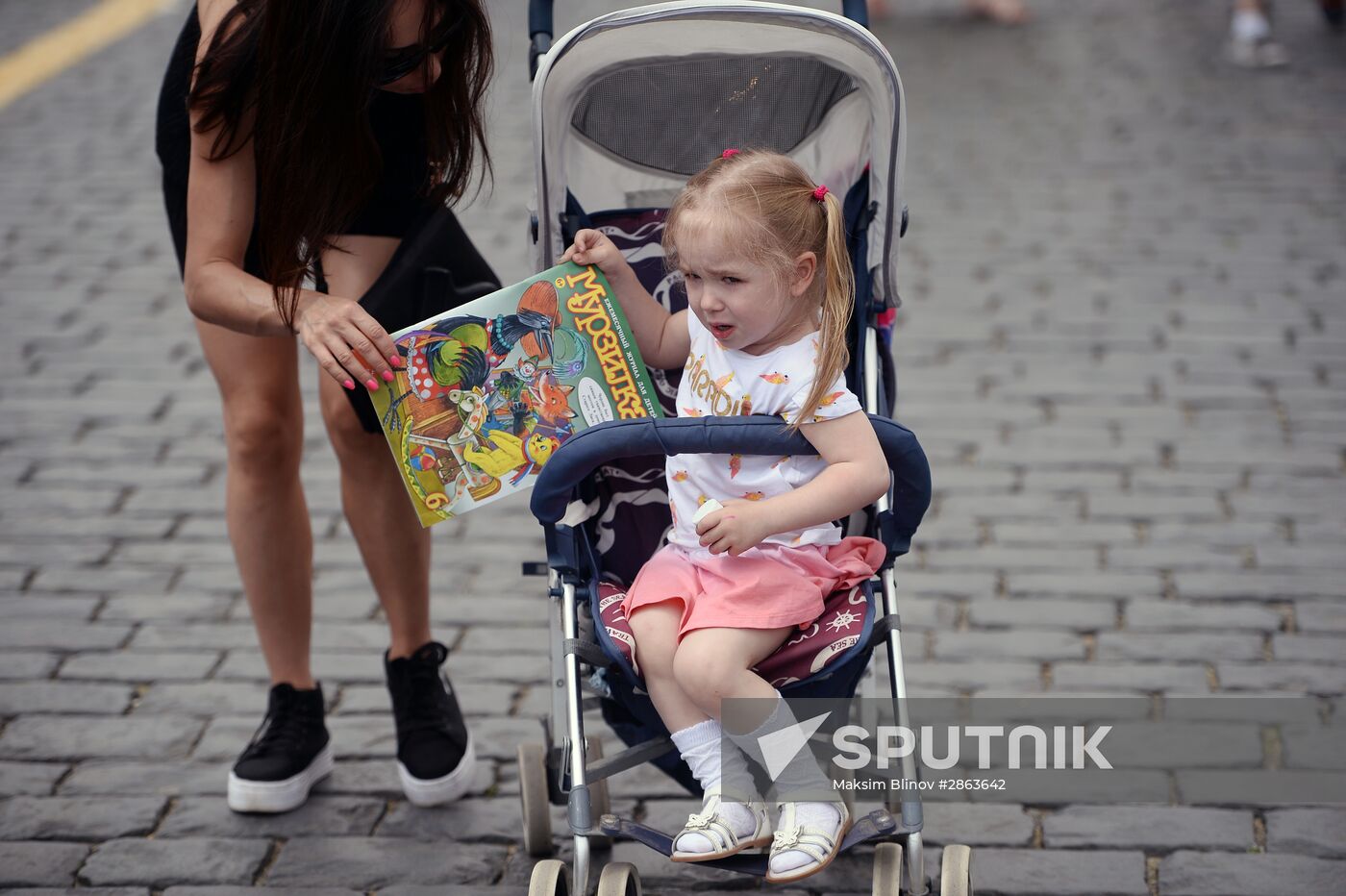 Red Square book festival. Day Two