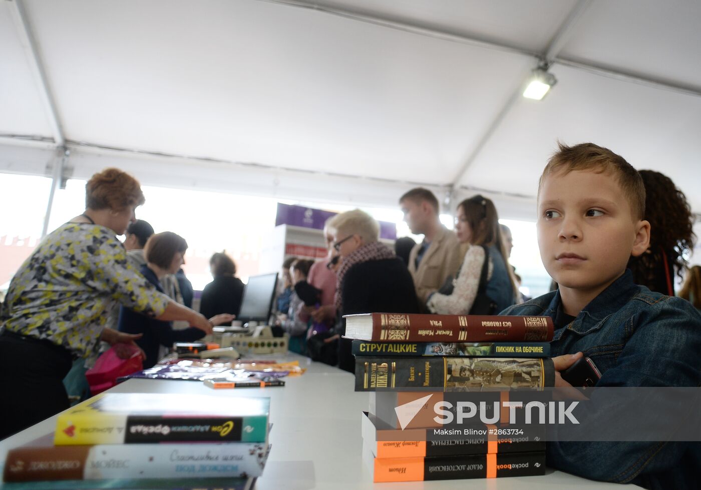 Red Square book festival. Day Two