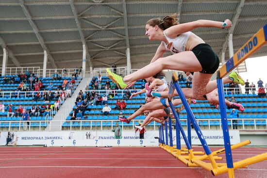 Athletics. Brothers Znamensky Memorial. Day One
