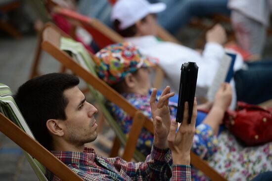 Red Square book festival. Day Two