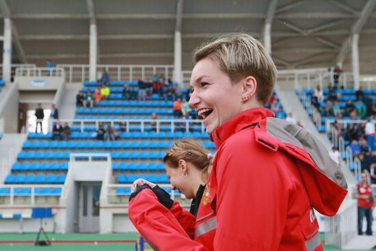 Athletics. Brothers Znamensky Memorial. Day One